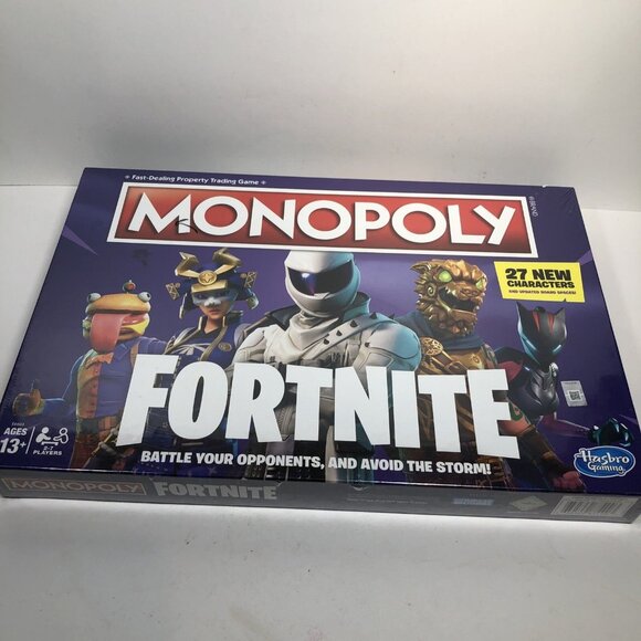 Monopoly Fortnite Edition Board Game New Sealed - Picture 1 of 5